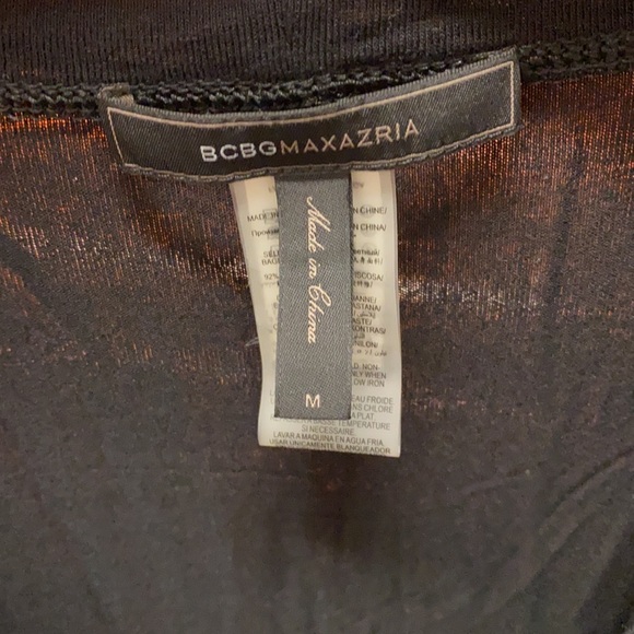 BCBGMAXAZRIA “LIVI” BLACK DRESS WITH LACE - Picture 9 of 9